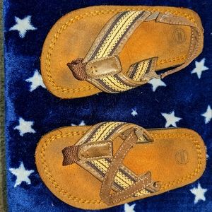 Boys Flip Flops, Size 9